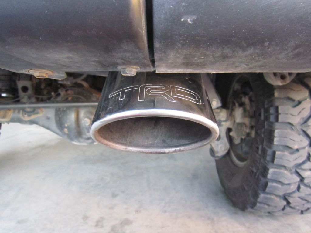 TRD Exhaust Tuck! | Toyota FJ Cruiser Forum